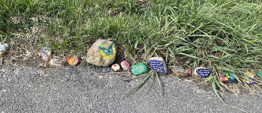 Painted rocks